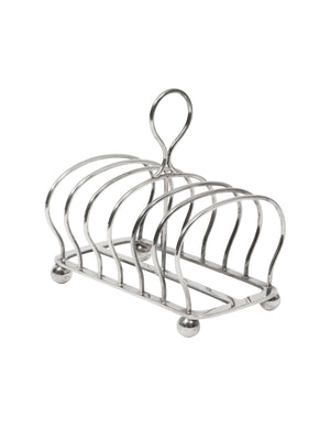  Vintage 1880s Silver Plate Toast Rack Weston Table 