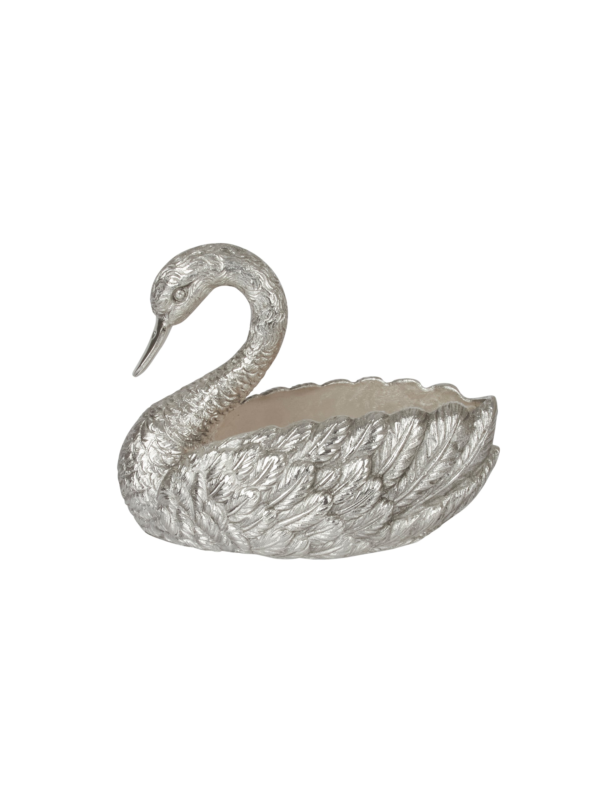 Vintage 1880s Silver Swan Pair Weston Table