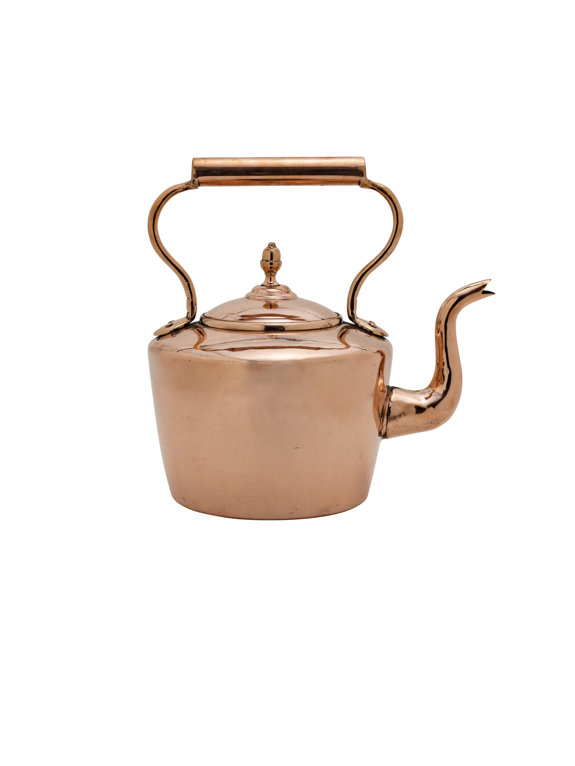 Vintage 1880s Victorian Copper Kettle Weston Table