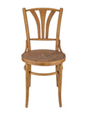 Vintage 1890s Beechwood Bistro Chairs Weston Table