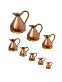 Vintage 1890s Century English Copper Haystack Measure Set Weston Table