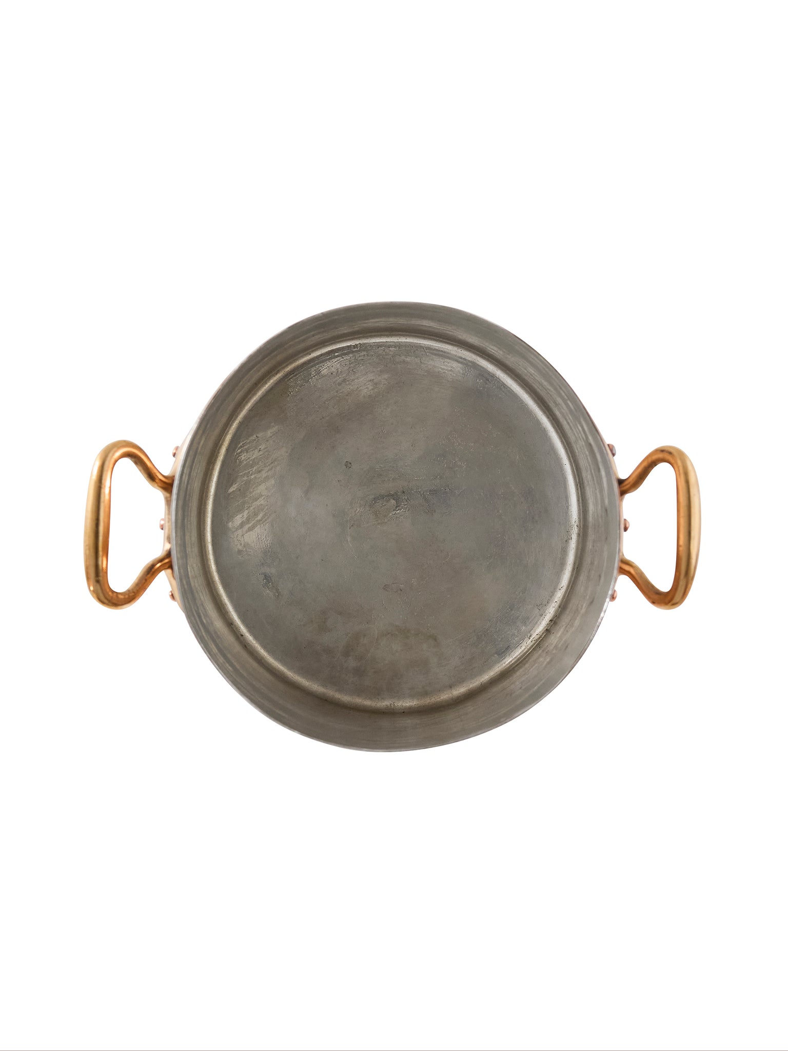 Vintage 1890s Copper 8 Quart French Stockpot with Lid Weston Table
