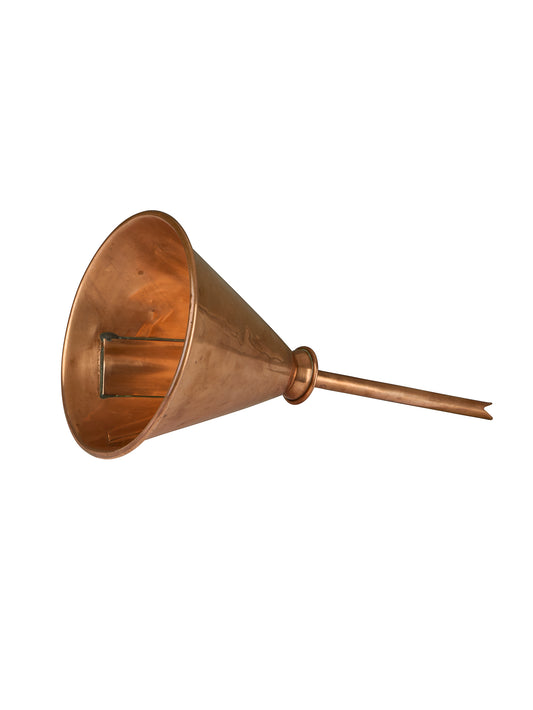 Vintage 1890s English Copper Brewing Funnel Weston Table