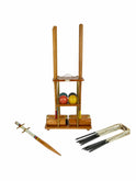Vintage 1890s English Croquet Set Weston Table