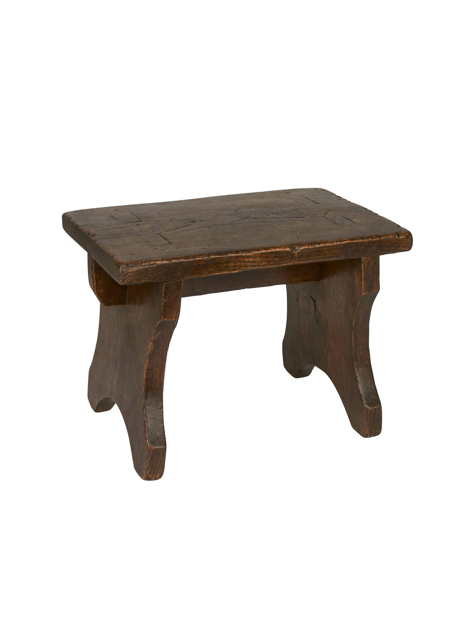 Vintage 1890s English Rectangular Stool Weston Table