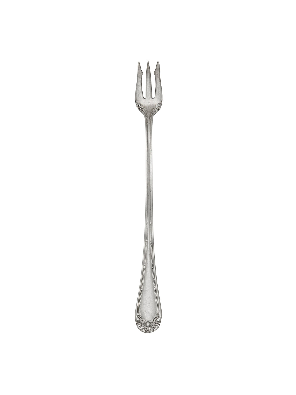 Vintage 1890s Nickel Silver Oyster Forks Weston Table