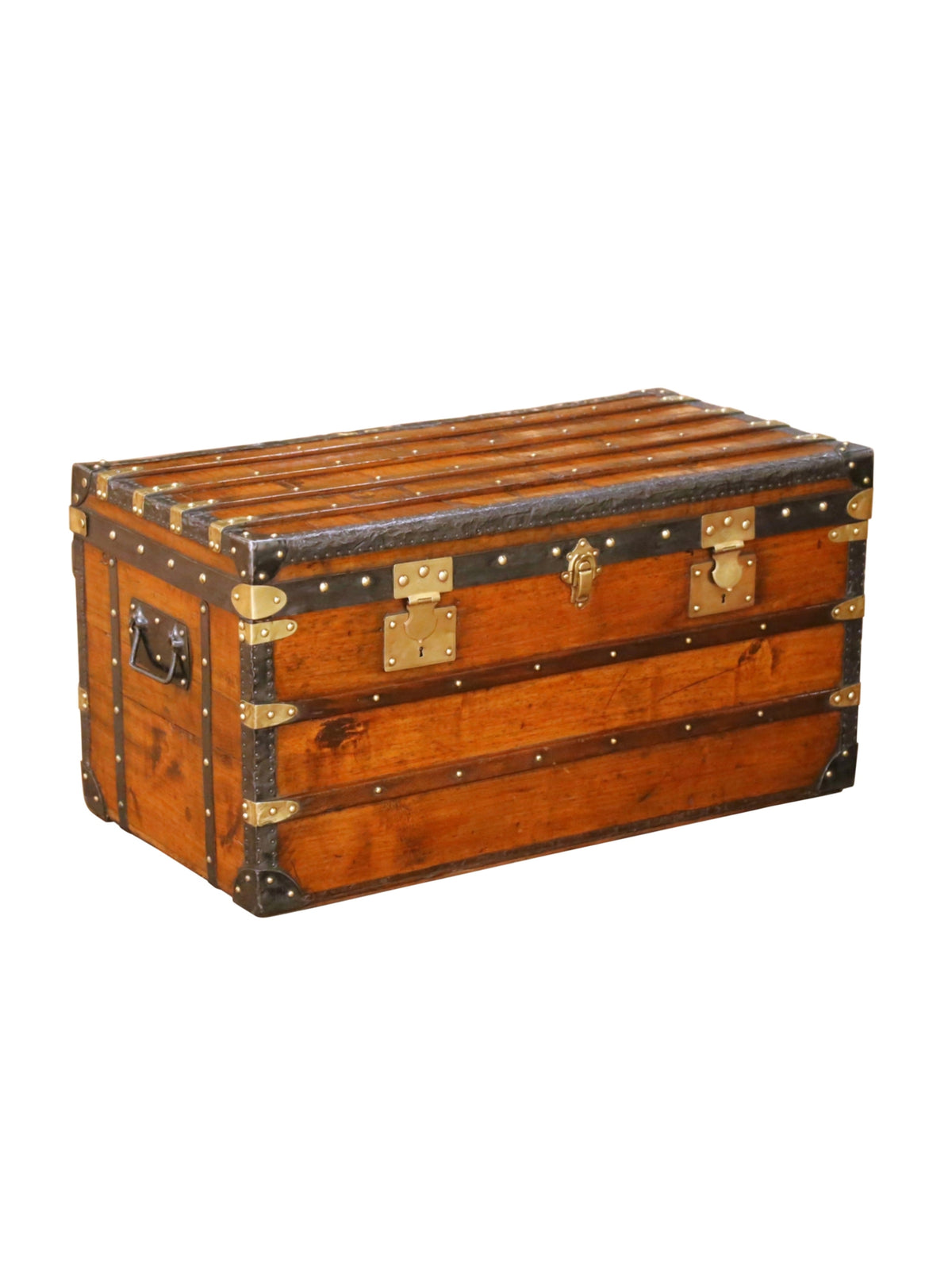 Vintage 1890s Century Parisian Travel Trunk