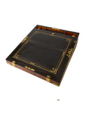Vintage 1891 Liverpool Walnut Captain's Writing Slope Weston Table