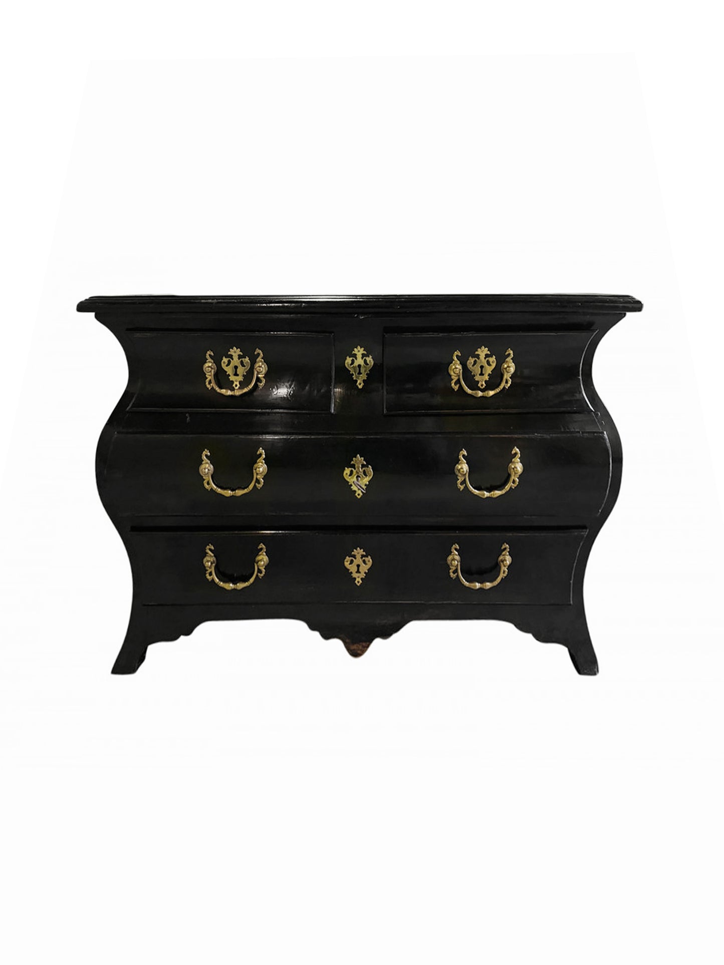 Vintage 18th Century French Bombe Commode Weston Table