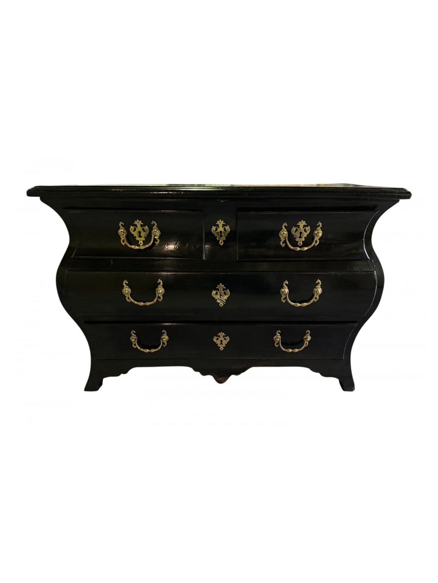 Vintage 18th Century French Bombe Commode Weston Table