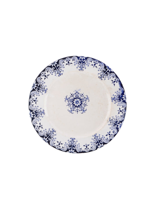 Vintage 18th Century Rouen Faience Salad Plate Weston Table