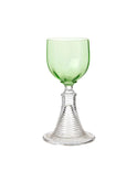 Vintage 1900 Alsace Hollow Trumpet White Wine Glasses Weston Table