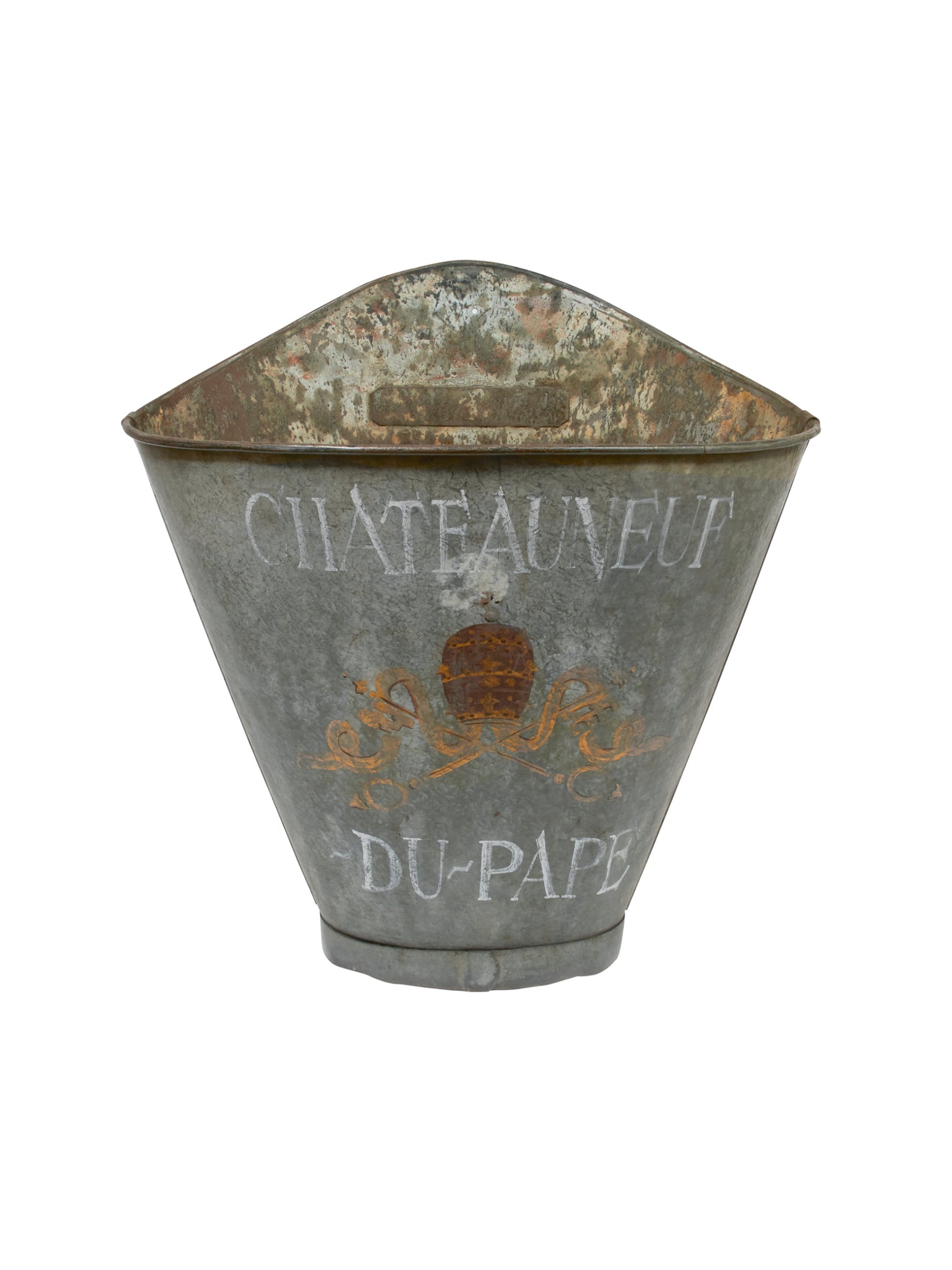 Vintage 1900 Chateauneuf-du-Pape Grey Grape Hod Weston Table