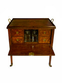 Vintage 1900 Edwardian Drinks Cabinet Weston Table