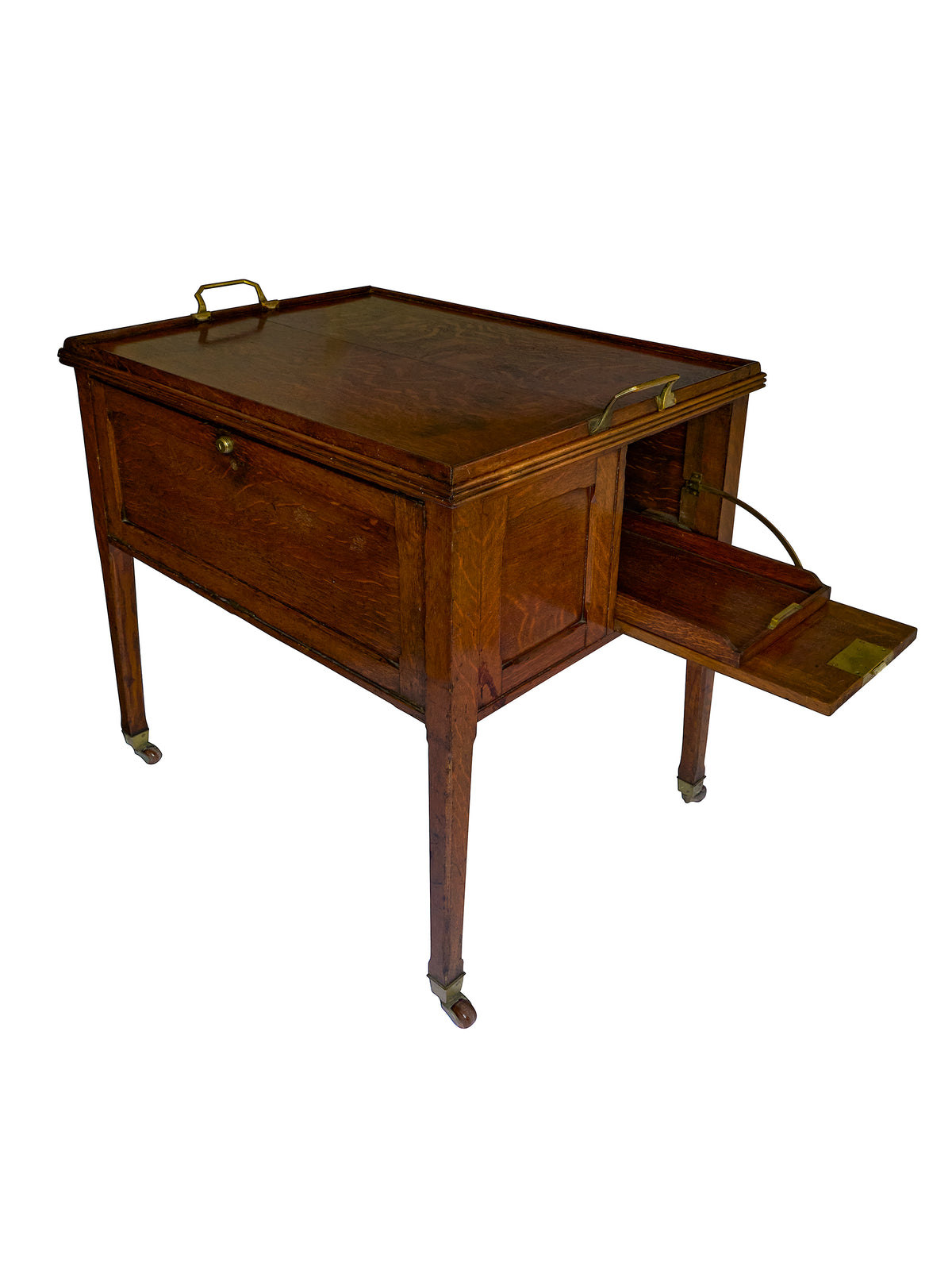 Vintage 1900 Edwardian Drinks Cabinet Weston Table