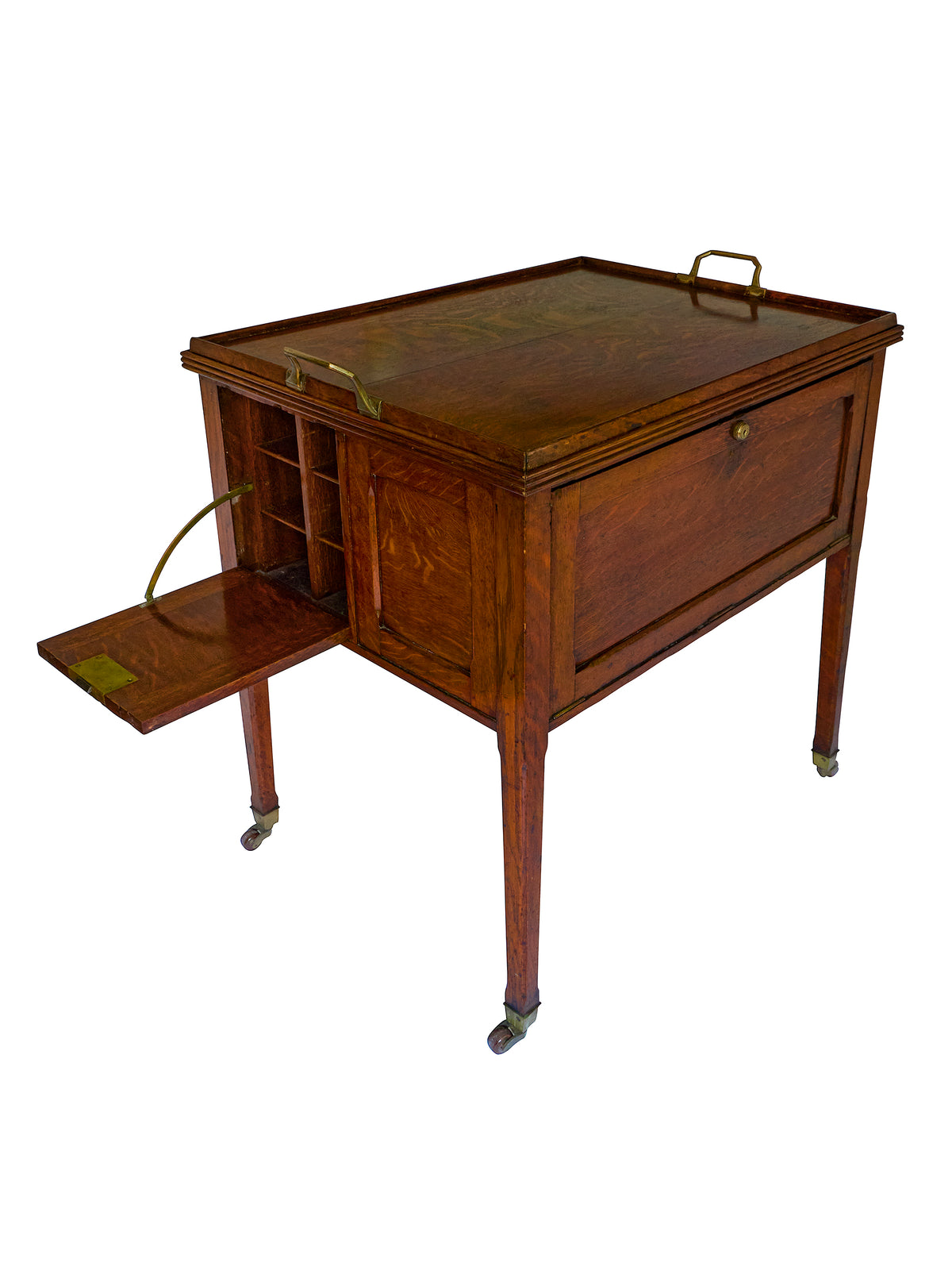 Vintage 1900 Edwardian Drinks Cabinet Weston Table