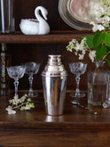 Vintage 1900 Edwardian Silver Plate Cocktail Shaker Weston Table