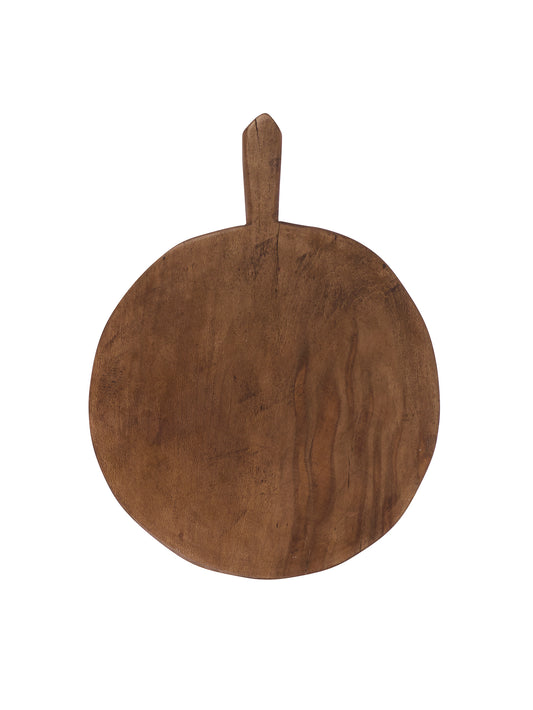 Vintage 1900 English Sycamore Round Board One Weston Table