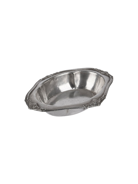 Vintage 1900 Fairmont Hotel Silver Plate Oval Bowl Weston Table