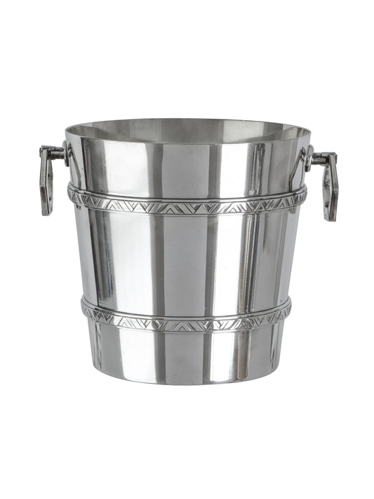 Vintage 1900 French Geometric Handle Champagne Bucket Weston Table