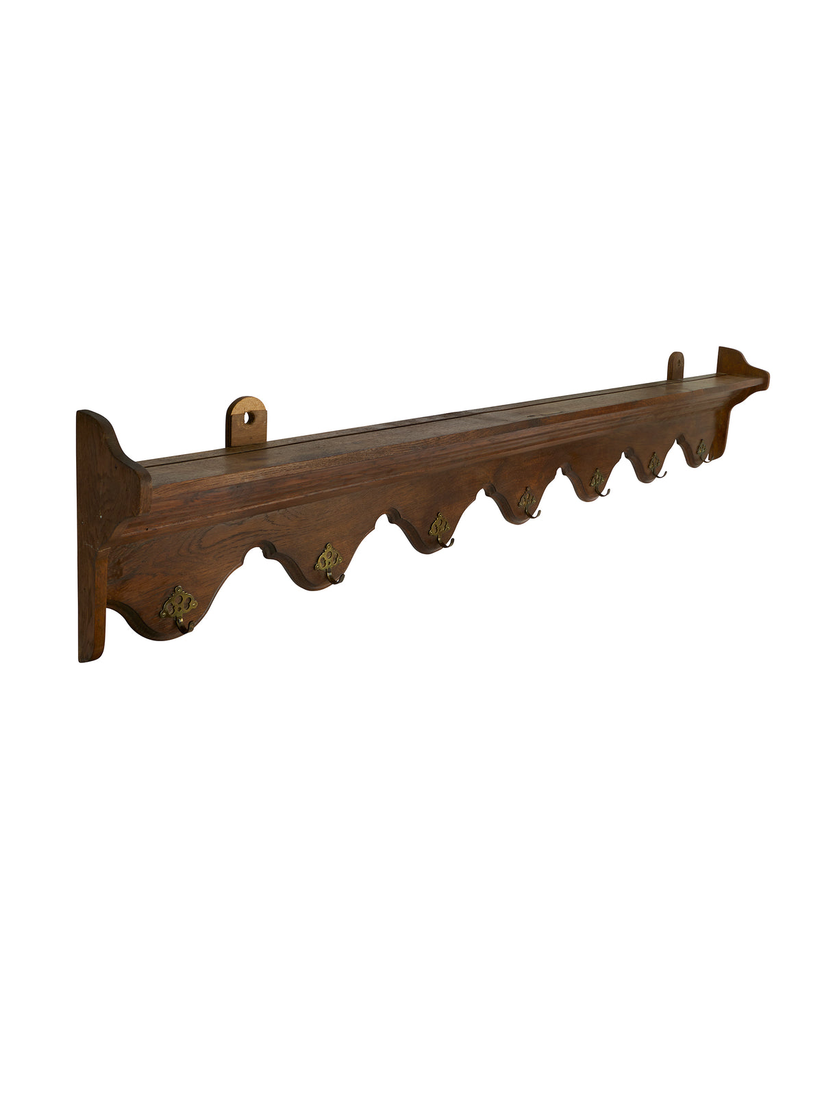 Vintage 1900 French Oak Kitchen Rack Weston Table