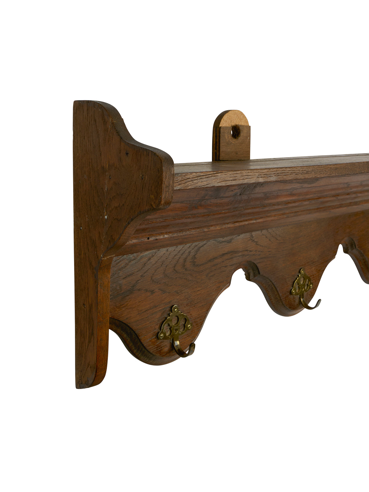 Vintage 1900 French Oak Kitchen Rack Weston Table