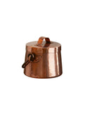 Vintage 1900 French Round Copper Cocotte Weston Table