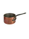 Vintage 1900 French Set of Five Copper Sauce Pans Four Weston Table