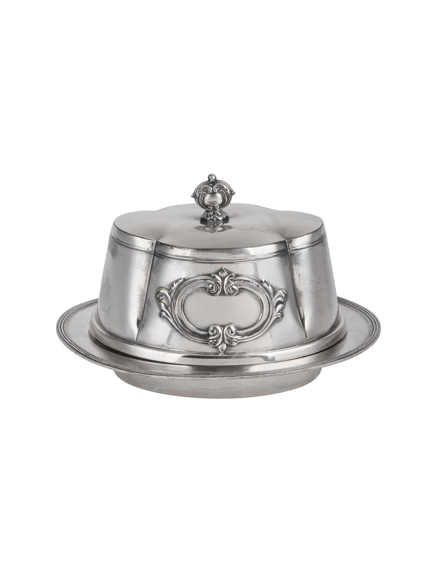 Vintage 1900 Homan Silver Plate Co. Butter Dish Weston Table