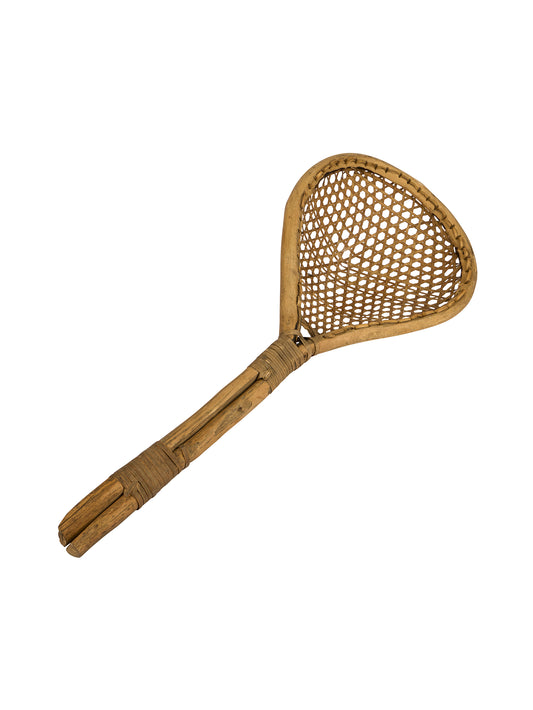 Vintage 1900 Japanese Bamboo Fishing Net Weston Table