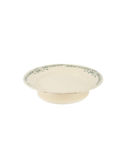 Vintage 1900 Longchamps Ironstone Petit Cake Stand Weston Table