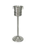 Vintage 1900 Silver Plate Banded Champagne Stand Weston Table