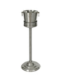 Vintage 1900 Silver Plate French Champagne Stand Weston Table