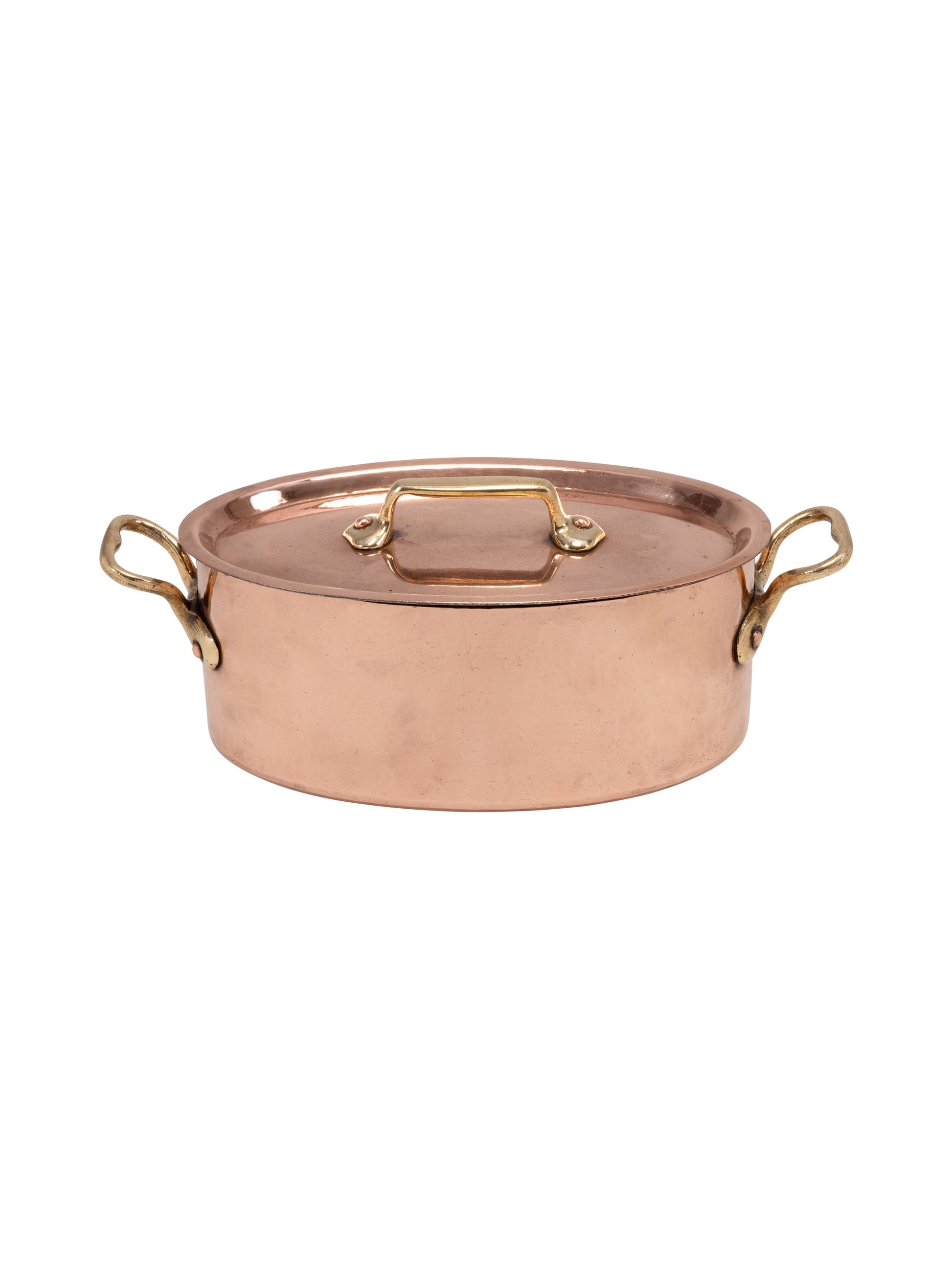 Shop the 1900 Small French Copper Casserole & Cover at Weston Table