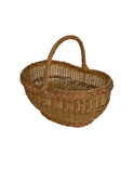 Vintage 1900s American Hand Woven Picking Basket Weston Table