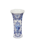Vintage 1900s Delft Vase Style Two Weston Table