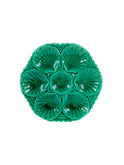Vintage 1930s Emerald Ironstone Oyster Plate Weston Table