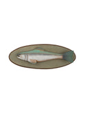 Vintage 1900s French Mounted River Fish Trophy Weston Table