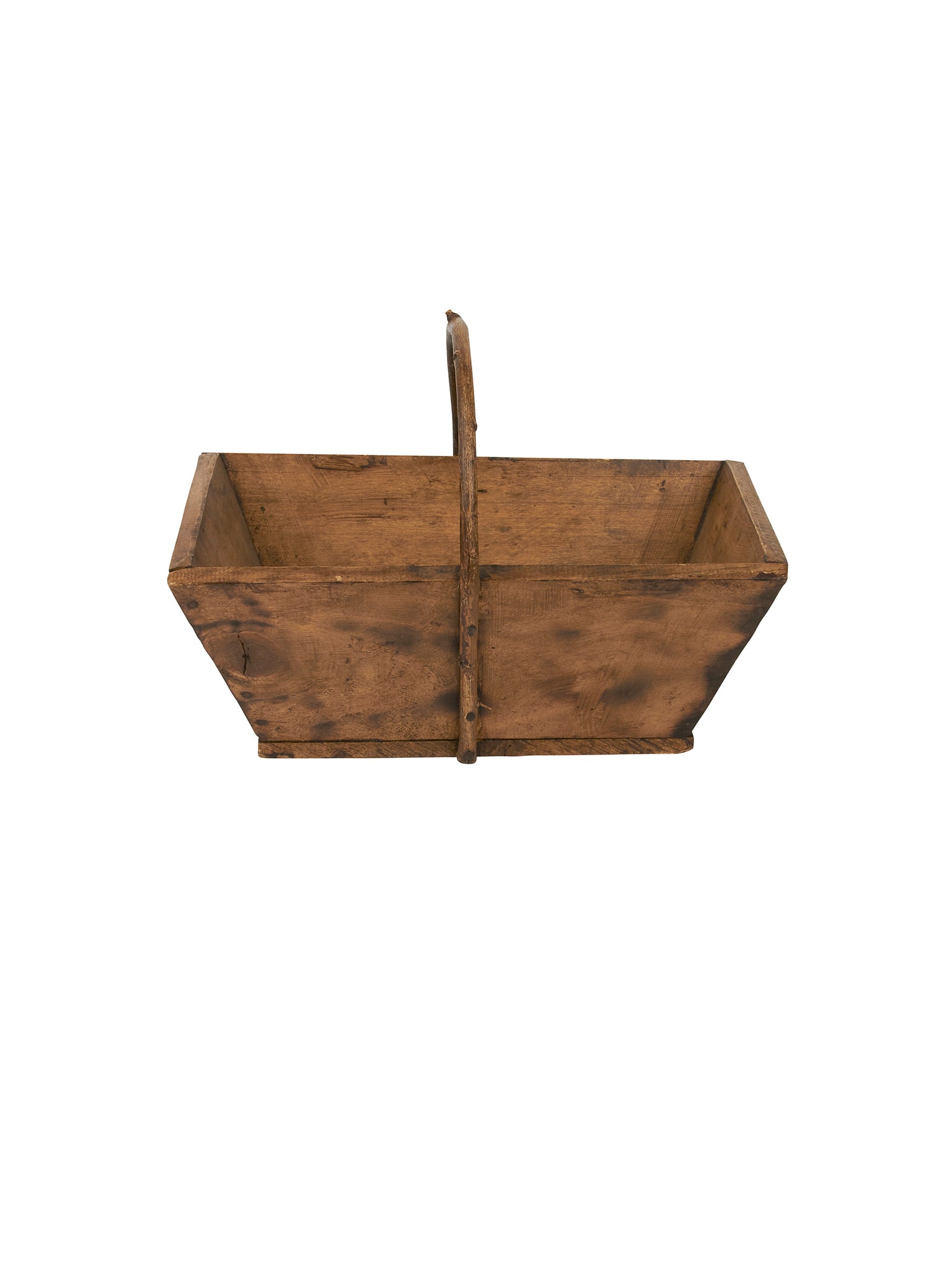 Vintage 1900s French Wooden Trug Weston Table