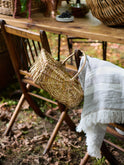 Vintage 1900s Hazelwood Panier Basket Weston Table