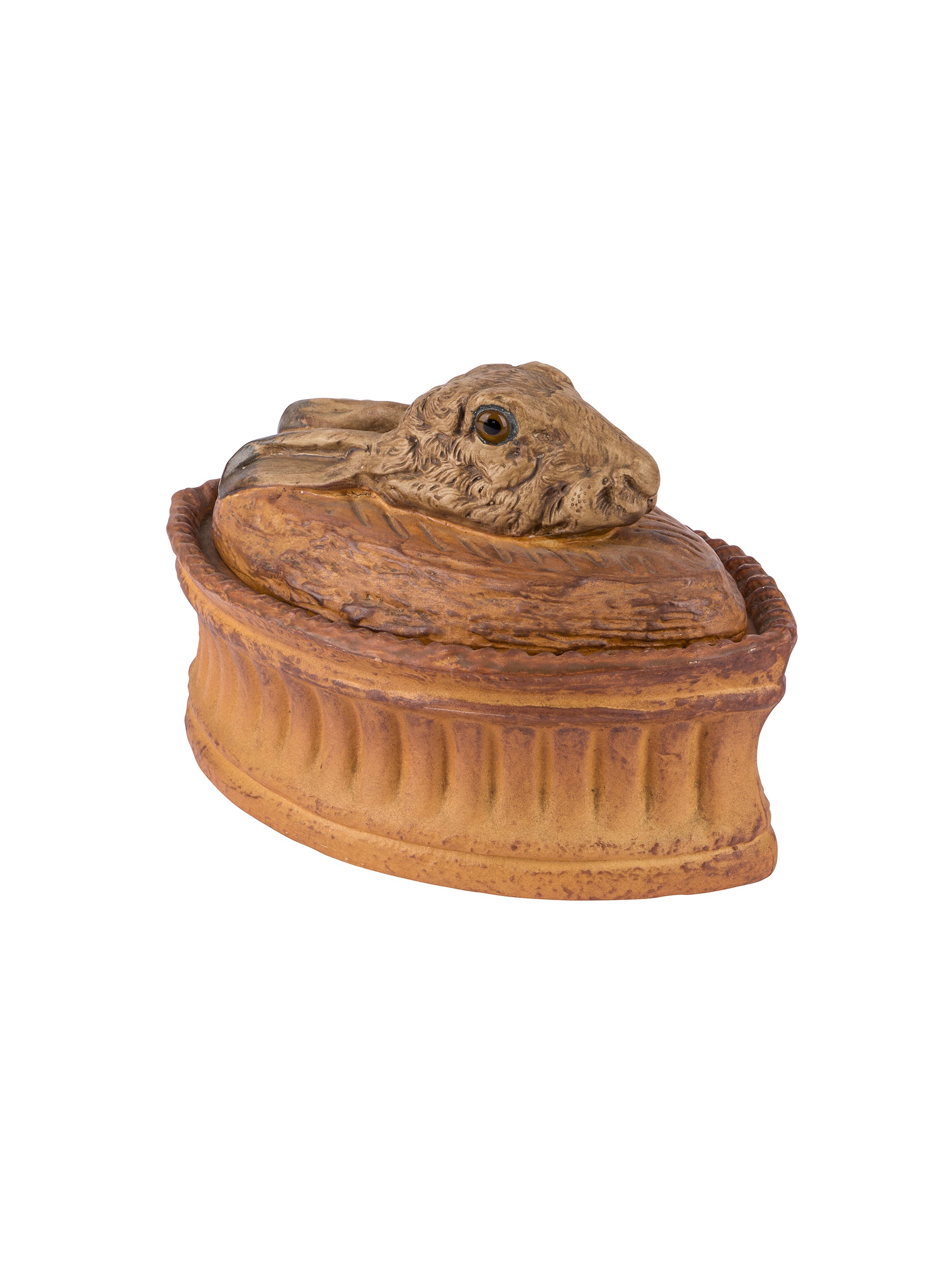 Vintage 1900s Pillivuyt Rabbit Tureen Weston Table