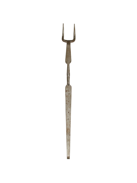 Vintage 1900s Steel Hearth Long Fork Weston Table
