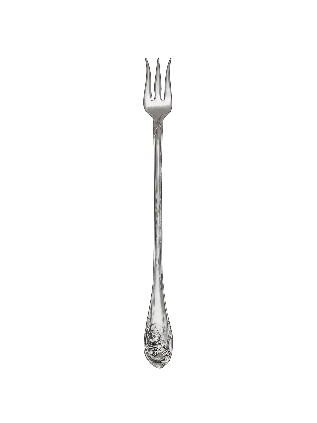Vintage 1904 Fleur de Luce Silver Plate Oyster Forks Weston Table
