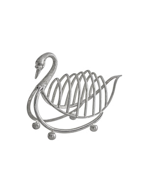  Vintage 1906 Silver Plated Swan Toast Rack Weston Table 