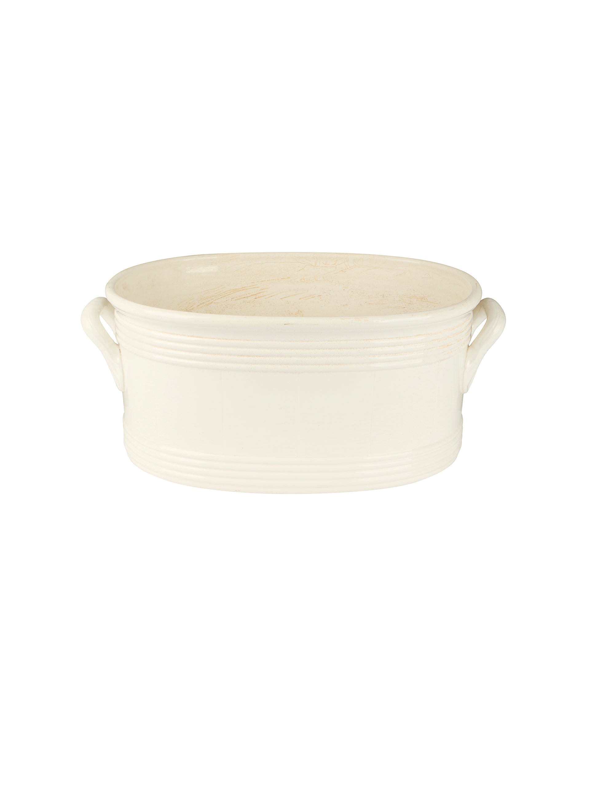 Vintage 1910 Belgian Ironstone Basin Weston Table