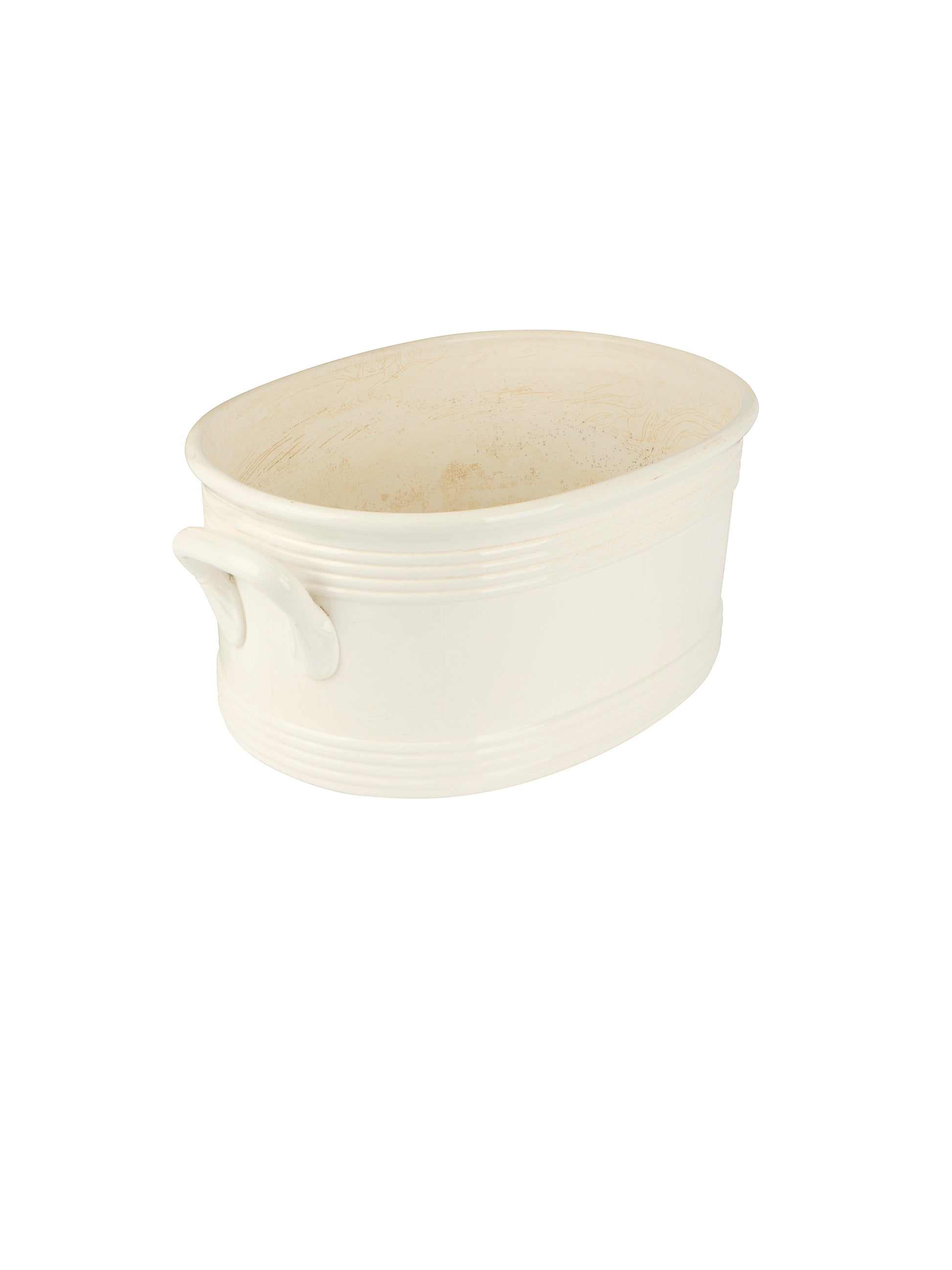 Vintage 1910 Belgian Ironstone Basin Weston Table