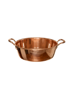  Vintage 1910 English Copper Preserve Pan Weston Table 