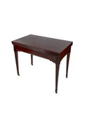 Vintage 1910 English Mahogany Roulette and Poker Table Weston Table