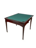 Vintage 1910 English Mahogany Roulette and Poker Table Weston Table