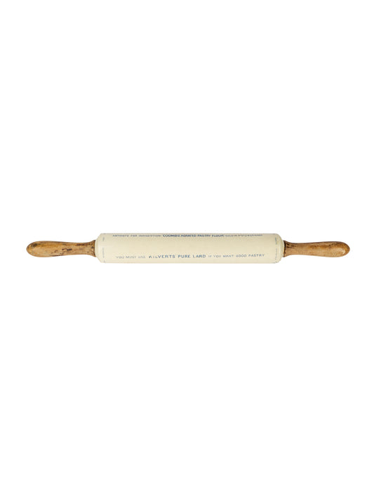 Vintage 1910 Ironstone Rolling Pin Weston Table